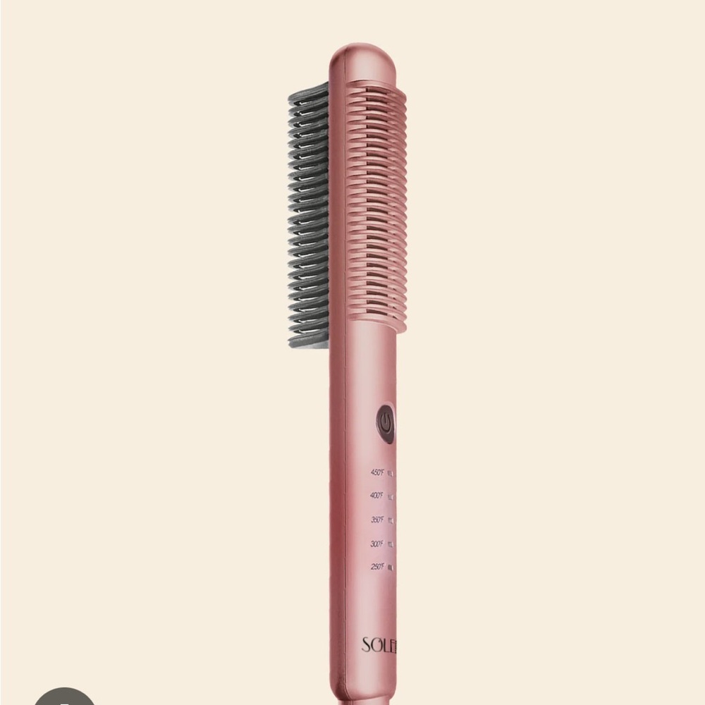 Styling comb heat brush